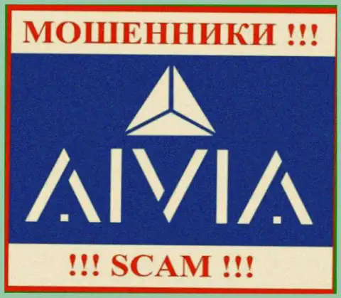 Лого МОШЕННИКОВ Aivia International Inc