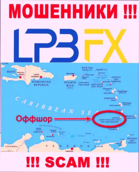 ЛПБ ФХ свободно дурачат, поскольку расположены на территории - Saint Vincent and the Grenadines