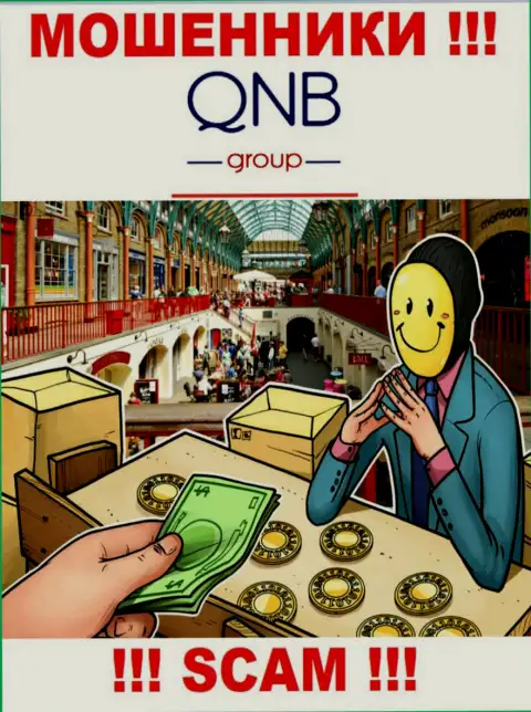 Обещание получить прибыль, разгоняя депозит в QNB Group - это ОБМАН !!!