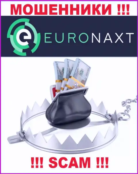 Не отправляйте ни рубля дополнительно в брокерскую контору EuroNaxt Com - сольют все подчистую