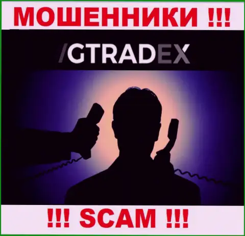 Сведений о руководителях мошенников GTradex в internet сети не получилось найти