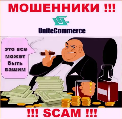 Не попадитесь в руки интернет-мошенников Unite Commerce, не вводите дополнительно деньги