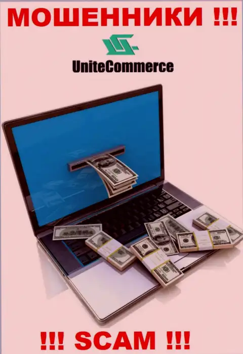 Покрытие комиссионного сбора на Вашу прибыль - это еще одна уловка internet-разводил UniteCommerce