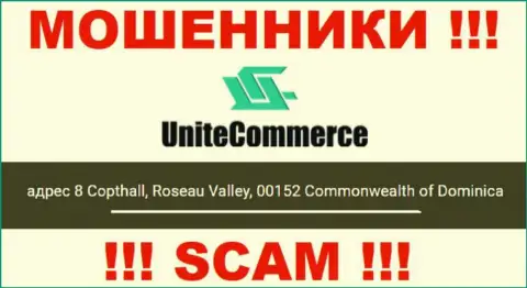 8 Copthall, Roseau Valley, 00152 Commonwealth of Dominica - это офшорный адрес Inffeable Group LTD, расположенный на веб-сервисе указанных ворюг
