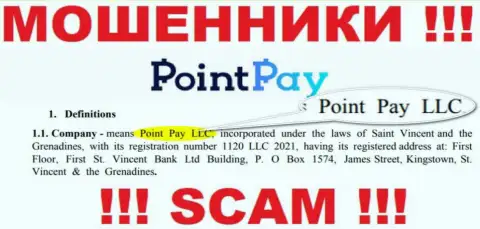 Point Pay LLC - это организация, управляющая интернет-мошенниками Point Pay