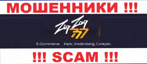Совместно сотрудничать с компанией Zig Zag 777 не стоит - их оффшорный адрес регистрации - E-Commerce Park, Vredenberg, Curaçao (информация с их сайта)