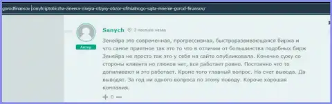 Отзыв реального валютного игрока дилинговой компании Zineera Com, позаимствованный с онлайн-сервиса gorodfinansov com