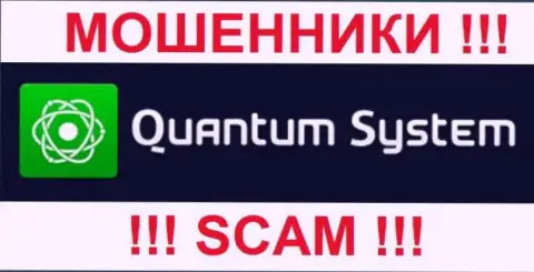Логотип лохотронной Форекс брокерской организации Quantum-System Org