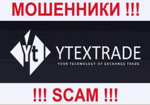 Лого мошеннического форекс дилингового центра YtexTrade