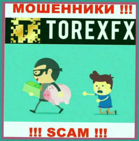 Не советуем сотрудничать с дилинговой организацией TorexFX - обворовывают клиентов